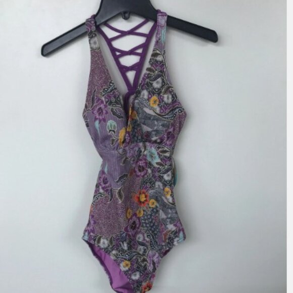 Prana Atalla One Piece Maui Mist Kona Sm NWT W13181078 - Picture 2 of 3